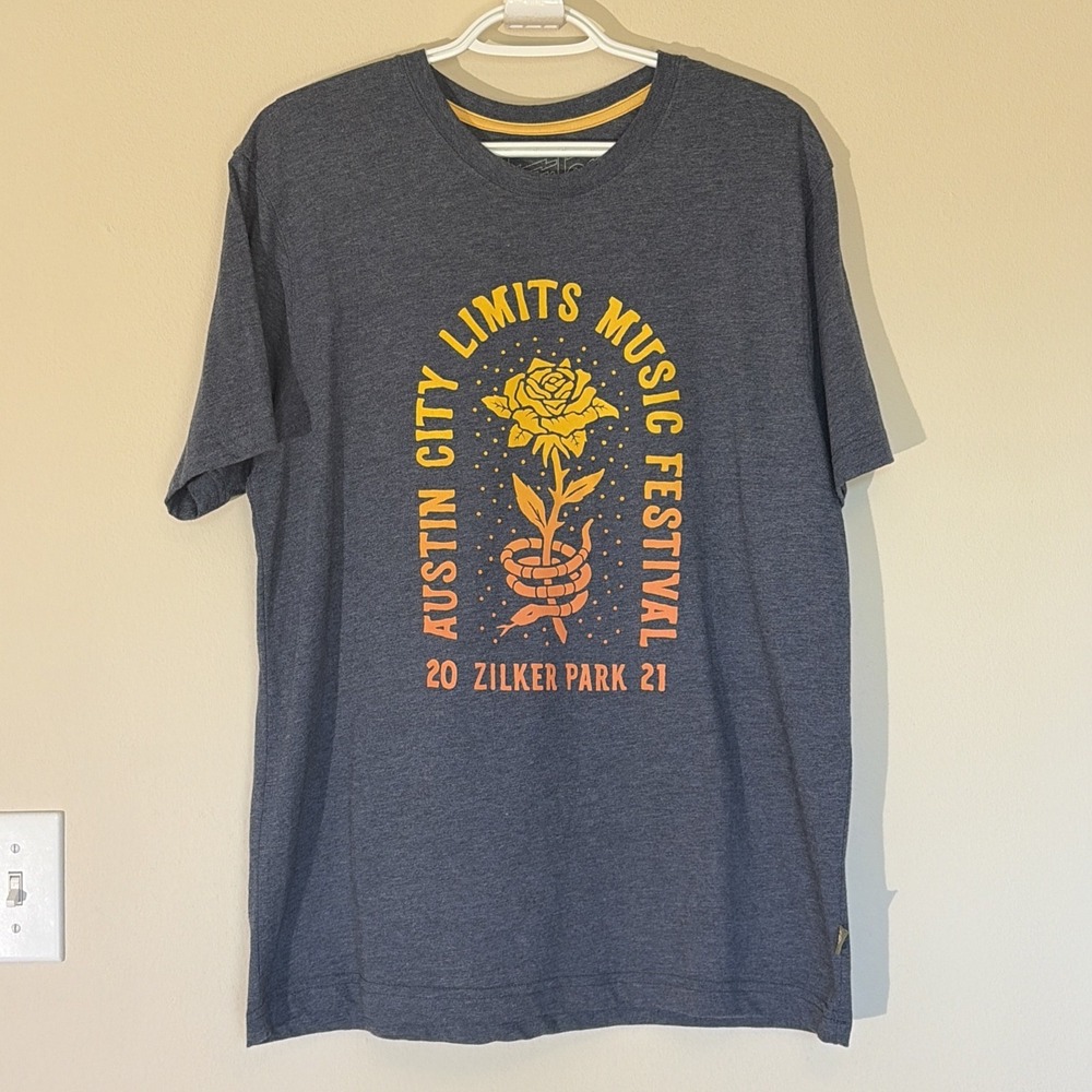Howler Brothers Navy Blue ACL Austin City Limits Music Festival 2021 Tee Shirt M